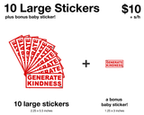 Generate Kindness Stickers
