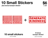 Generate Kindness Stickers
